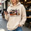 Autumn Leaves Coffee Hoodie Fall Pumpkin Spice Sweatshirt Ghost Skull Mug Pullover Women Hello Fall Top Halloween Streetwear