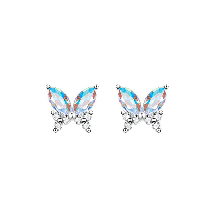 Butterfly Stud Earrings Exquisite and Unique High-end Earrings Women