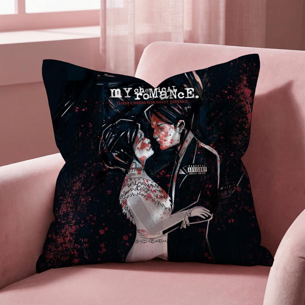 My C-Chemical R-Romance Cushion Cover Multi-Scene Pillow Cover for Home & Car - Reversible, Soft & Durable for Daily Use