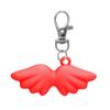Angel Wing Keychain Caps for Lip Balm Replacement Cover Stylish Key Holder Practical Present for Women and Girls