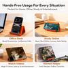 Portable Foldable Silicone Phone Holder Bendable Freely into Any Shape Multi-Angle Adjustable Stand for Mobile Phone