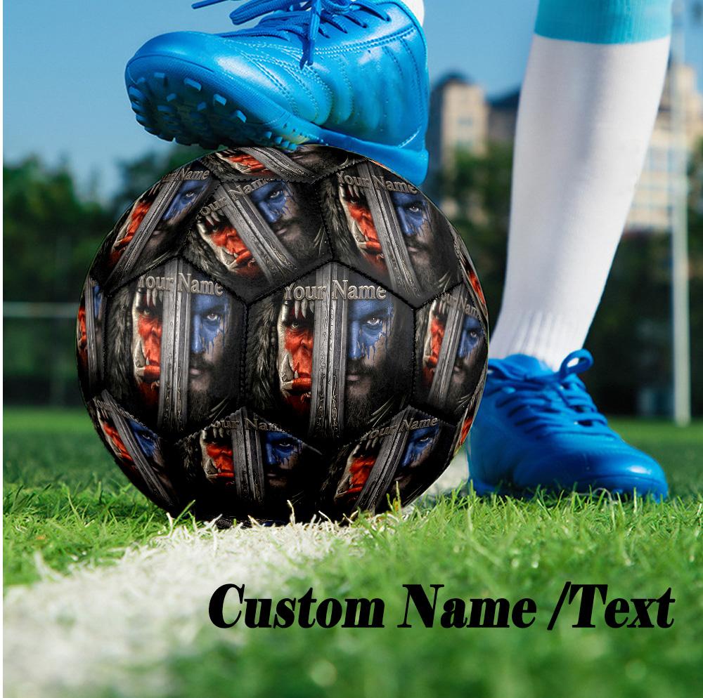Custom Text Size 5 Soccer Ball, Standard Match Football For OutdoorWorld of Warcraft