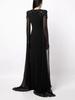 European & American Fashion Rhinestone Long Dress 2025 - Beaded Evening Gown