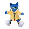 Pete Cat The Hand Puppet Plush Toy Soft Stuffed Animal Doll Kids Gift Cartoon