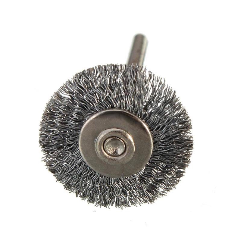 Wheel Brushes Polish Set # Tools 10pcs Wire Rotary Accessories For  22mm 10x