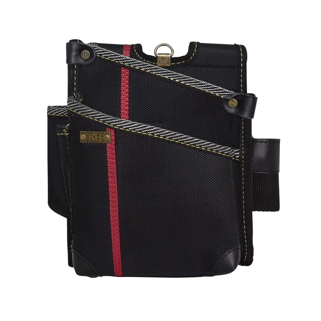 Kiyo KH Evolution Waist Bag (Left Hip), Large, Black, HSA08K