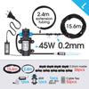 45W 0.2MM Misting Kit Pump Auto Self-priming Watering Cooling System Garden Patio Irrigation Outdoor Mister System Timer Control