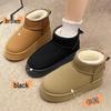 Women's Thick-Soled Winter Snow Boots - 2026 Edition, Waterproof, Windproof, Non-Slip, Velvet-Lined, Outdoor Northeast Cotton Shoes