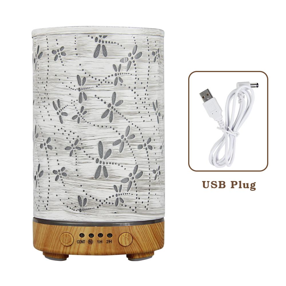 Essential Oil Diffuser 100ML Aroma Diffuser Cool Mist Humidifiers Dragonfly Scent Diffuser with Auto Shut-Off Protection