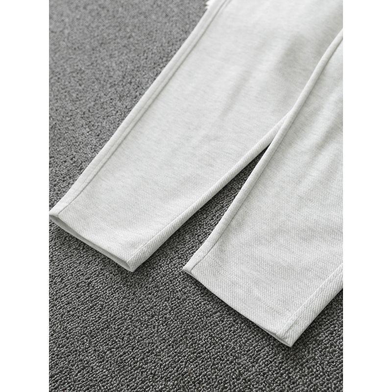 Casual Thin-Style Gray Women's Classy Oversized Track Pants