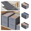Multipurpose Non-woven Clothes Storage Box Gray Various Sizes