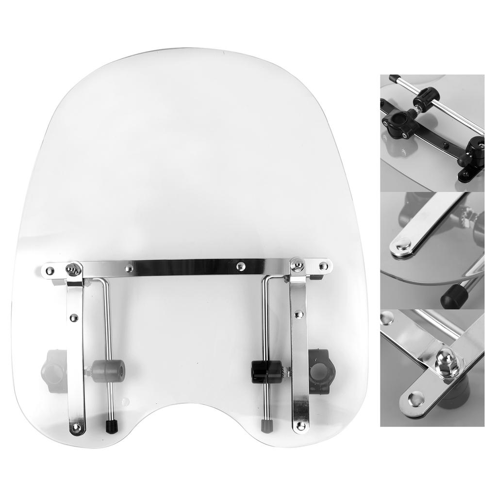 Velký 19"x17" čelní štít pro Sportster Dyna Glide Softail Touring