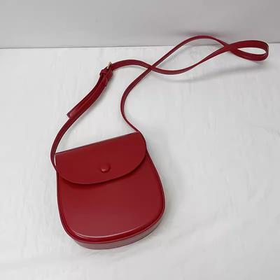 Korean Version Mini Messenger Bag Simple and Fashionable Shoulder Saddle Small Bag Light and Versatile Mobile Phone Bag Women