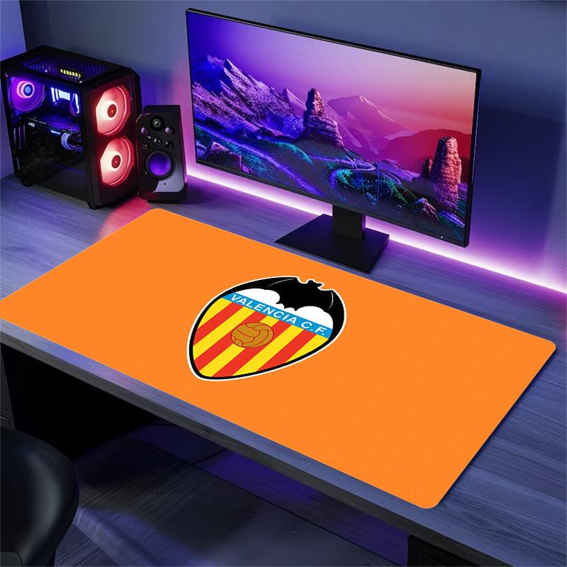 Valencia Club de Fútbol Print Cushion Non-slip Laptop Tablet Big Mousepad XXL Mat Mini PC Playmat With Lock edge