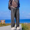 Dingfengbaoluo Men's Straight Leg Loose Casual Workwear Pants