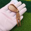 Magnetic Golf Ball Fork Spacecraft Divot Fork Golf Accessories Golf Ball Marker  Bottle Opener