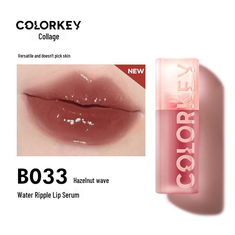 

Colorkey Women s Water Light Nude Lip Gloss & Oil Essence Lipstick