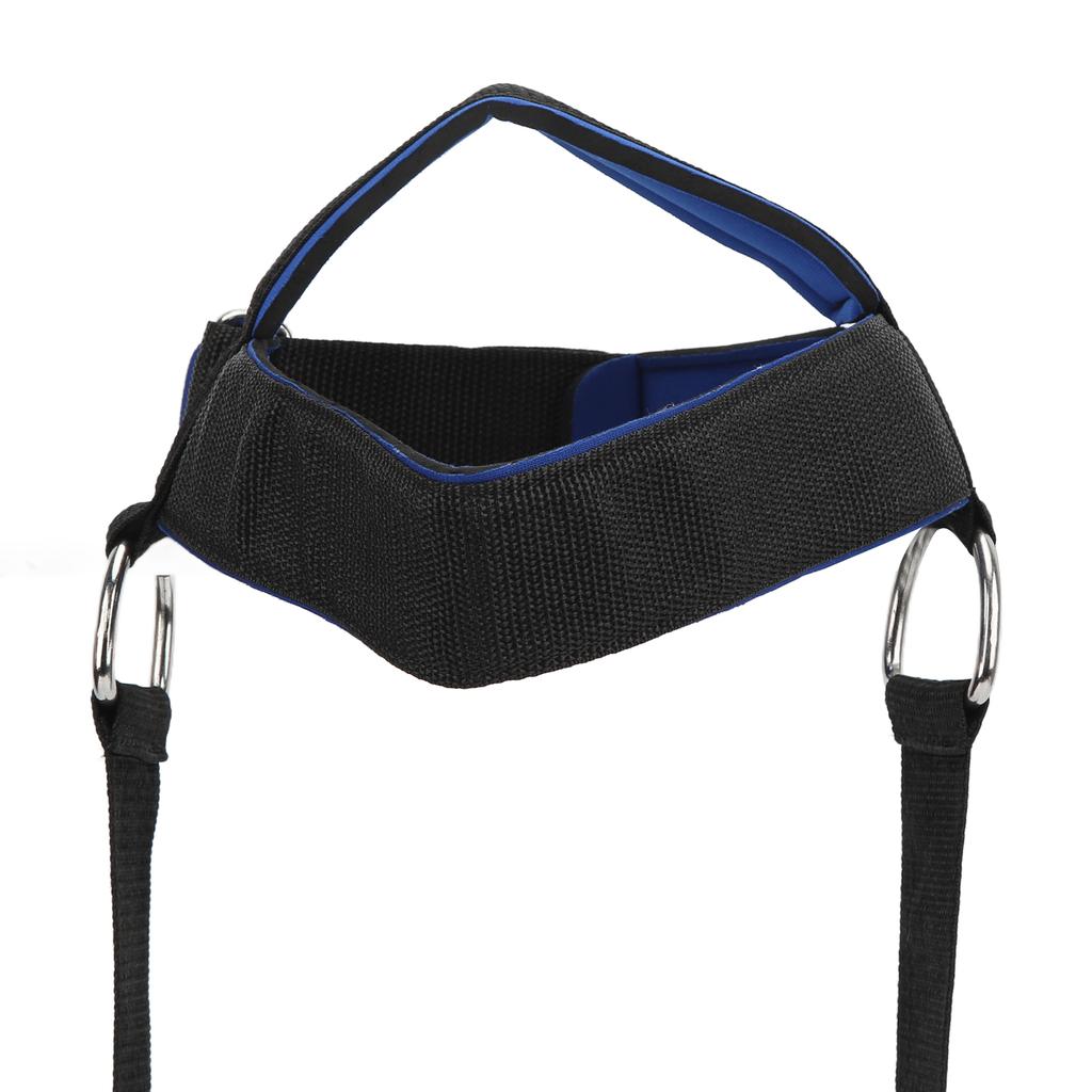Sports Neck Weight Lifting Harness Neck Strap Trainer with Adjustable Steel Chain for Workout Fitness