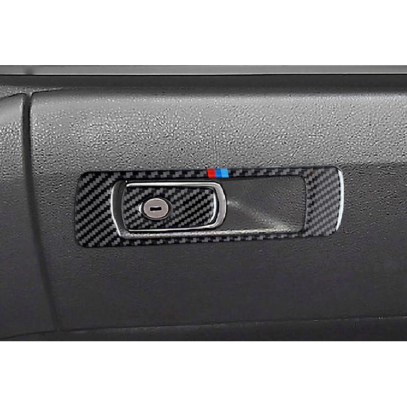 Co-Pilot Box Handle Bowl Trim For BMW 3-4 Series GT 2013- Real Carbon Fiber