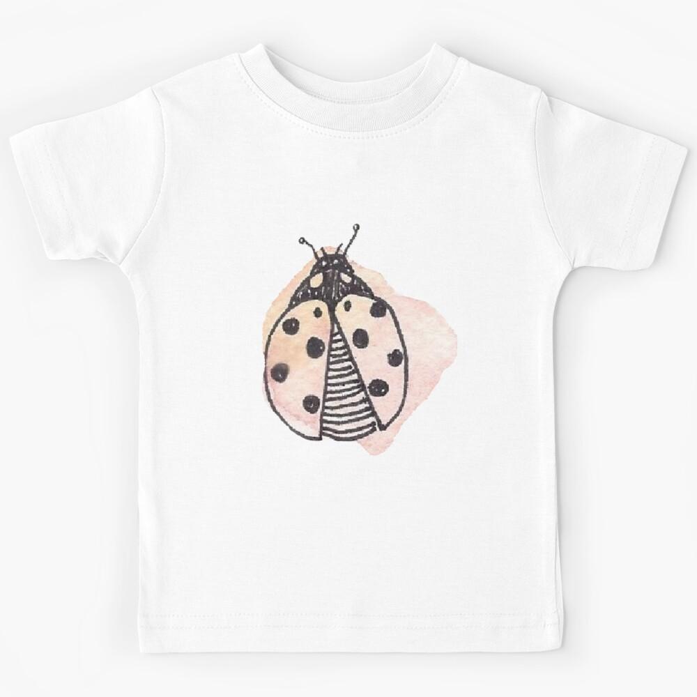 Watercolour Ladybug #2 Kids T-Shirt 140
