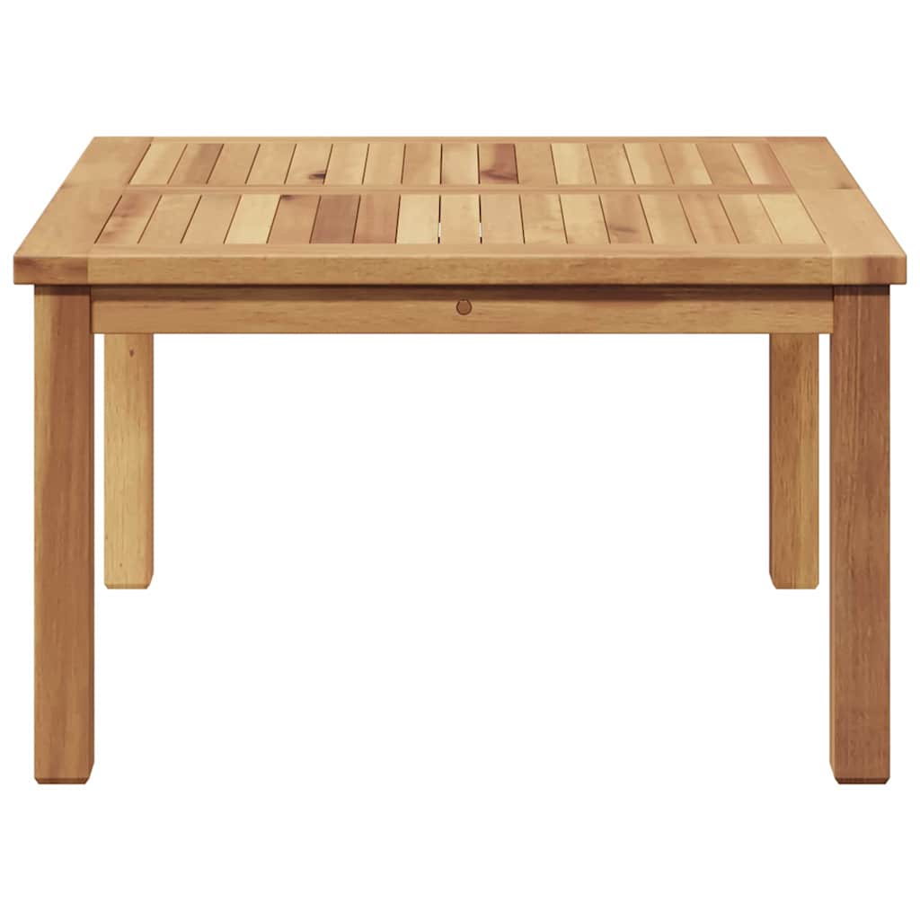 Coffee Table Brown 60 x 60 x 36 cm Solid Teak Wood