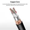 6.35mm Guitar Cable with Copper Core - Dual Straight Plug Mono Sound Cord, Waterproof Professional Instrument Cable for Stage