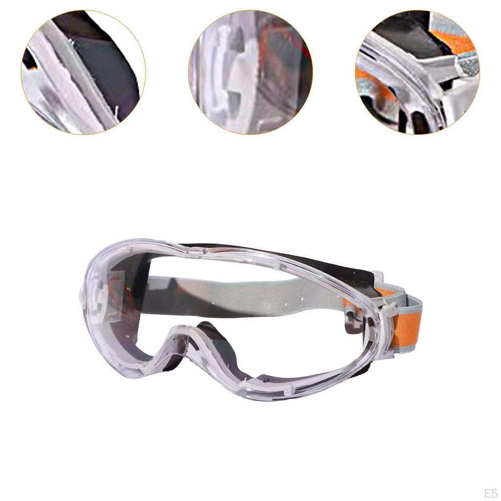 Goggles Comfortable to Wear Soft Frame Lightweight for Adults Eye Protection