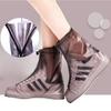 Unisex Waterproof Non-Slip Silicone Rain Boot Covers - Thick, Wear-Resistant Overshoes for Wet Weather Protection