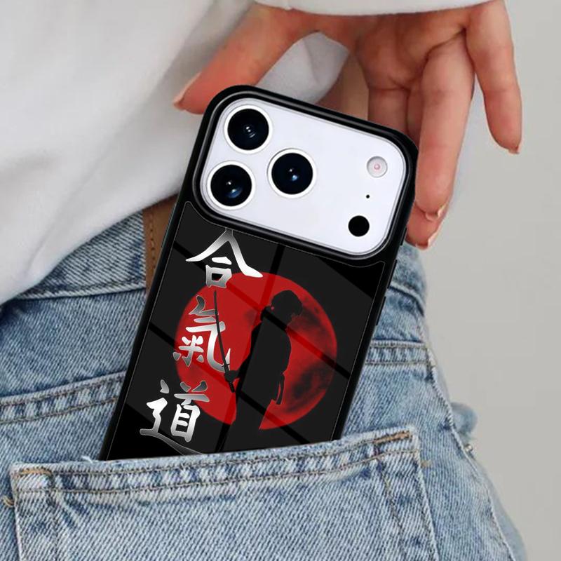 Cool Martial Aikido Phone Case for iPhone 16e 15 14 13 12 17 Pro Max Plus Air 17pro Cover Coque