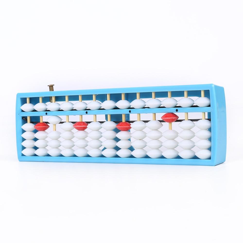 Plastic Plastic Abacus Multicolor Calculation Rack Durable Calculation Bead  Preschool