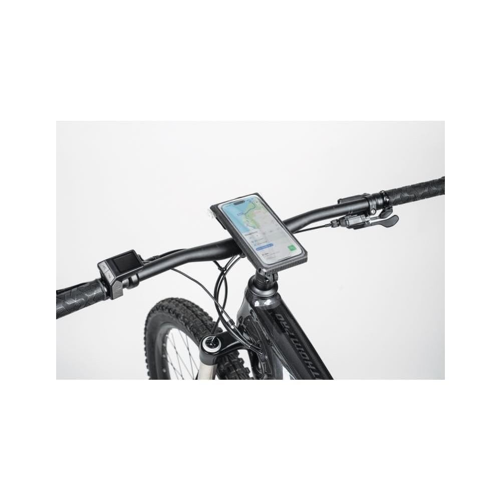 Topeak Phone Dry Fits Screens Up To Waterproof Phone Case for Black Bag, 6.7 Inch, Bicycles,