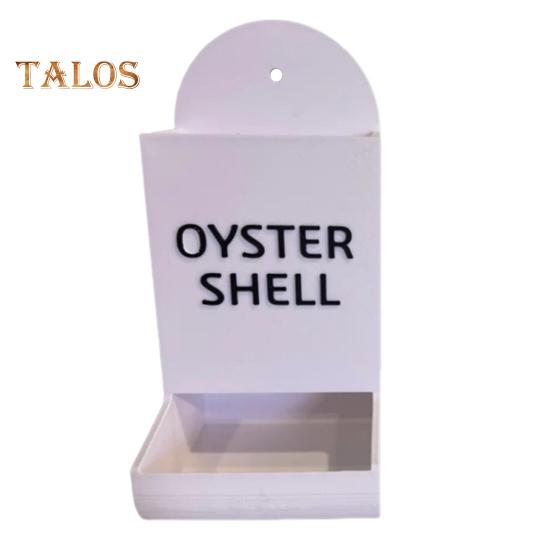 

Кормушка для птиц ручной работы эффективно привлекает птиц, пластиковая кормушка, художественная кормушка для птиц, дозатор зерна для птиц, подарок для любителей природы, декор для улицы белый