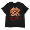 Embleem freddie en queen van twee leeuwen T-shirt Grappig t-shirt grappige kostuums graphics luxe designer heren effen t-shirts