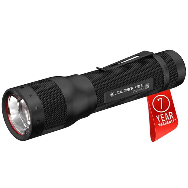 

Ledlenser P7R SE handy light flashlight rechargeable battery operated dry battery rechargeable battery Both are OK! high power 1100 lumens Comes with