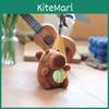 Muñeco de Peluche Capibara Alado con Felpa Corta Suave Perfecto para Accesorios de Mochila