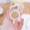 Applicable To IPhone 16 Magnetic Charging Mobile Phone Case Apple 15 Matte Transparent 14proMax Anti-fall Protection Case 13