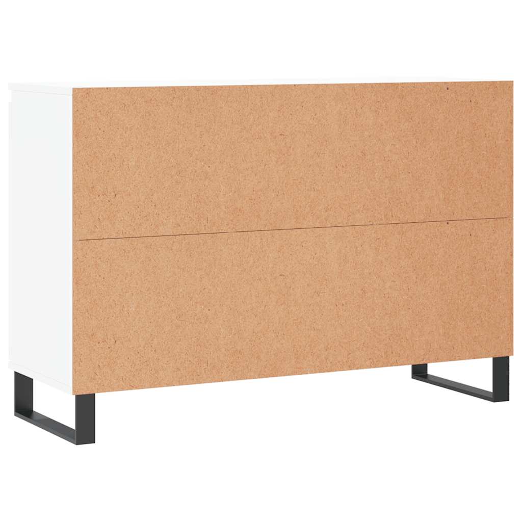 Sideboard White 101.5 X 35 X 70 Cm Particleboard