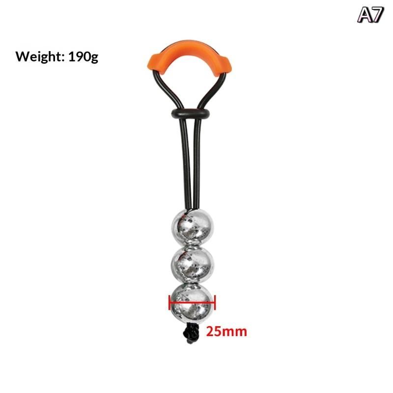 Male Weight-Bearing Penis Ring with Steel Ball Cock Ring Heavy Stretcher Penile Training Device Erection Extender Male Enhanceme