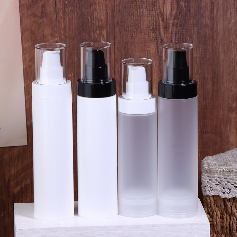 30ml-120ml Reise-Pumpflaschen-Spender Leere Lotionflaschen Nachfüllbarer Kosmetikbehälter Drucktyp Damen Make-up Feuchtigkeitscremes