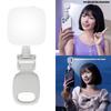 Phone Light with Clip 2700-6500K Type C Rechargeable Selfie Light Multifunction Clip Fill Light for Photography Portable