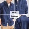 Baleno Men's S&K Retro Casual Long Sleeve Work Shirt