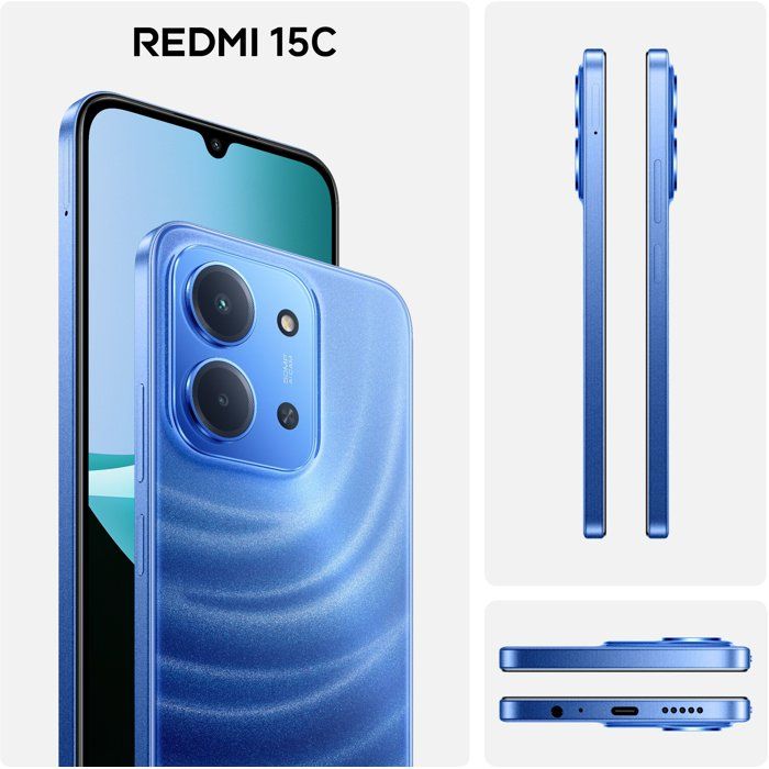Xiaomi - Redmi 15C - 256 Go - Bleu
