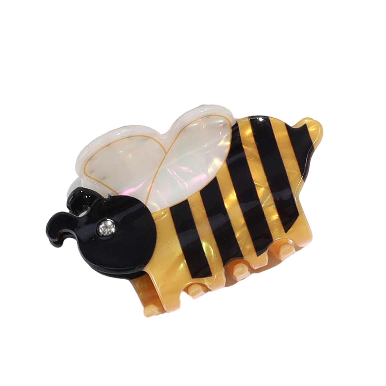 

Trendy Bee Shape Hair Claw Clip Women Fashion Hair Clip Stylish Hair Claw for Everyday Use S