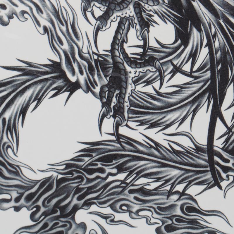 Wasserdichtes Temporäres Klebetattoo Drache Phönix Körper Arm Bein Kunst Aufkleber Cool