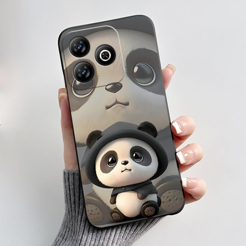 For ZTE Axon 60 / Blade V60 / Nubia V60 Case Cute Rabbit Casing For ZTE Axon60 BladeV60 NubiaV60 Black Silicone Protective Cover