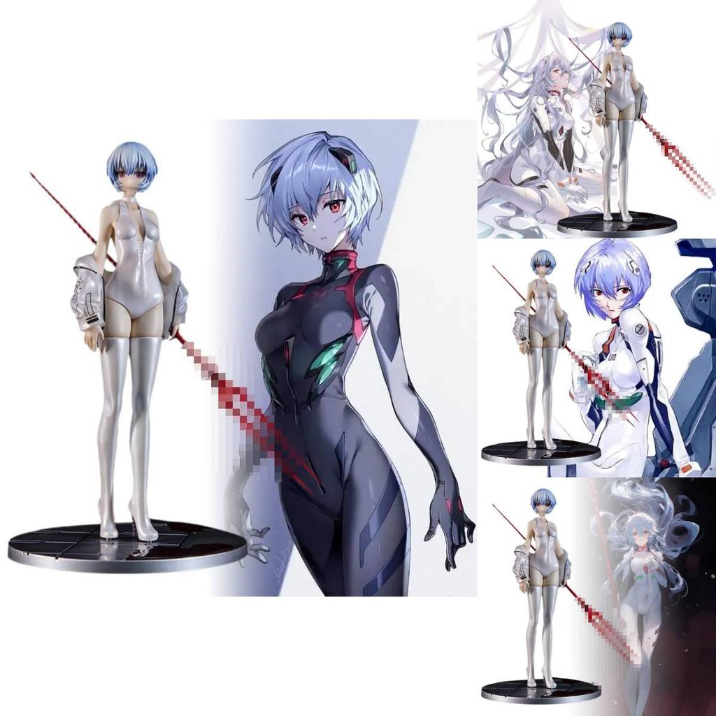 Stunning Eva Series Pvc Models Of Rei Ayanami And Asuka Langley For Display