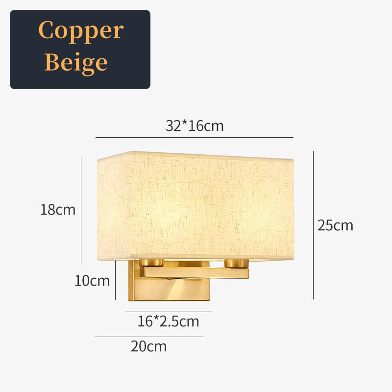 Wall Bedroom Lamp Modern 12W Bedside LED Wall Light Sconce Nordic for Living Room Indoor Aisle Corridor E27