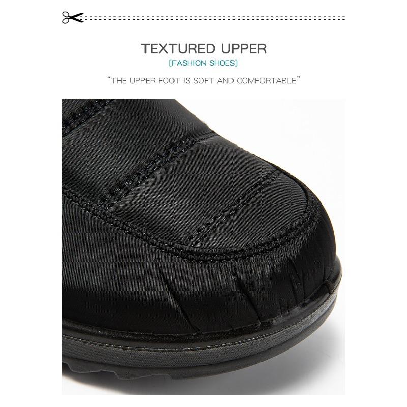 2025 New Style Faux Rabbit Fur Collar High-Top Insulated Women's Snow Boots with Side Chain, Waterproof Women's Boots, Casual Women's Shoes