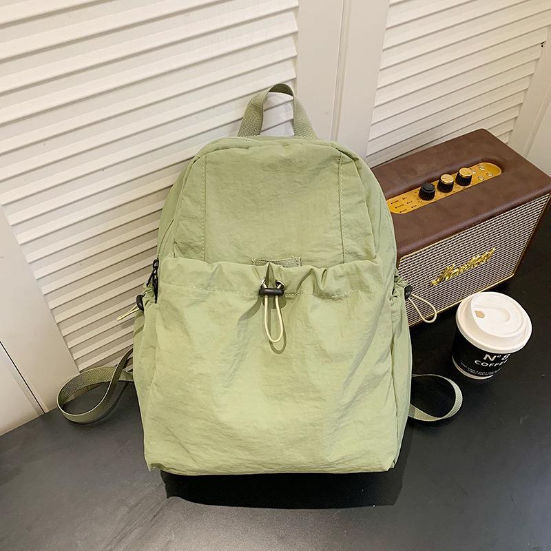 Outdoor new backpack trendy Korean version niche folds casual foreign style waterproof large capacity college student lightweight backpack