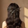 Fermacapelli Elettronico a Farfalla Ala di Farfalla Decorativa Ornamentale Traslucida per Capelli
